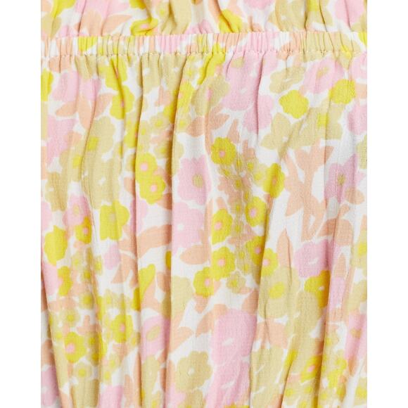 Faithfull the Brand Dolores Ida Floral Print Wide Leg Cropped Jumpsuit Size S - Picture 3 of 12